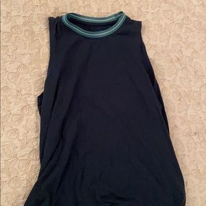 Jade green tank top